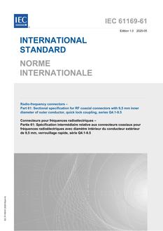 IEC 61169-61 Ed. 1.0 b:2020