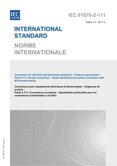 IEC 61076-2-111 Ed. 1.0 b:2017