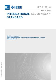 IEC 61691-8 Ed. 1.0 en:2021